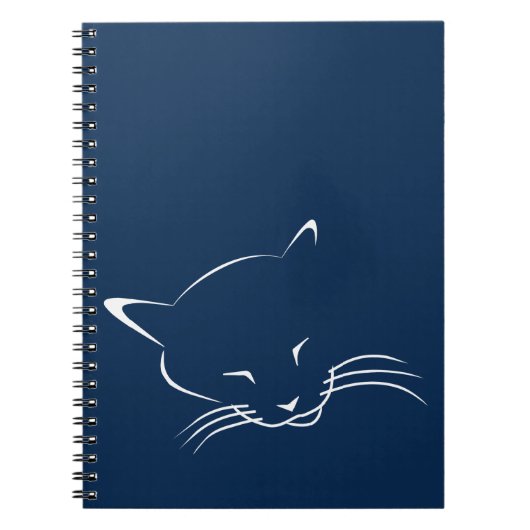 Carnet Chat endormi (Devant)