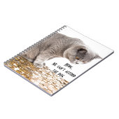 Carnet Chat et humour de chien (Côté gauche)