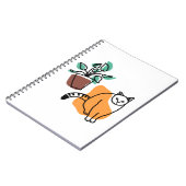 Carnet Chat et le plante (Côté gauche)