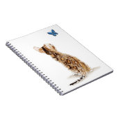 Carnet Chat et papillon du Bengale (Côté Droit)
