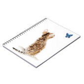 Carnet Chat et papillon du Bengale (Côté gauche)