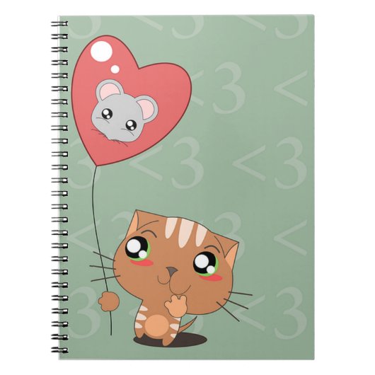 Carnet Chat et souris (Devant)