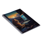 Carnet Chat Gamer Retro | Jeu d'art Pixel 8 bits (Côté Droit)