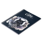 Carnet Chat gothique (Côté gauche)