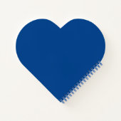 Carnet Chat gothique bleu (Dos)