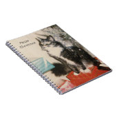 Carnet Chat Gris Blanc (Côté Droit)