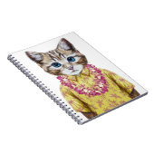 Carnet Chat hawaïen de Kitty (Côté Droit)