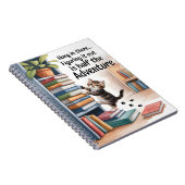 Carnet Chat Inspirant Drôle (Côté Droit)