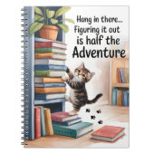 Carnet Chat Inspirant Drôle (Devant)