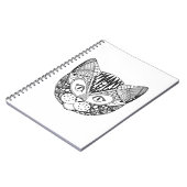 Carnet Chat inspiré (Côté gauche)