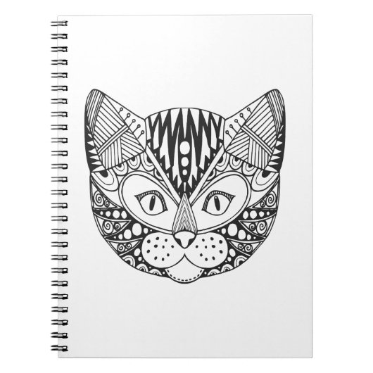 Carnet Chat inspiré (Devant)