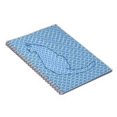 Carnet Chat japonais - Kimono bleu (Côté Droit)