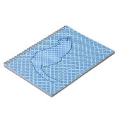 Carnet Chat japonais - Kimono bleu (Côté gauche)