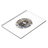 Carnet Chat japonais samouraï Art vectoriel POD - Samoura (Côté gauche)