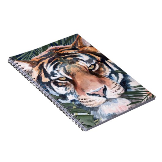 Carnet Chat Jungle - Tigre (Côté Droit)