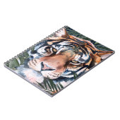 Carnet Chat Jungle - Tigre (Côté gauche)