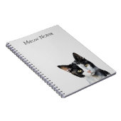 Carnet Chat Kitty blanc gris noir (Côté Droit)
