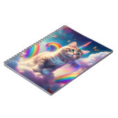 Carnet Chat Licorne (Côté gauche)
