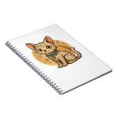 Carnet Chat maman mignonne - Art égyptien ancien T-Shi su (Côté Droit)