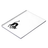 Carnet Chat menaçant (Côté gauche)