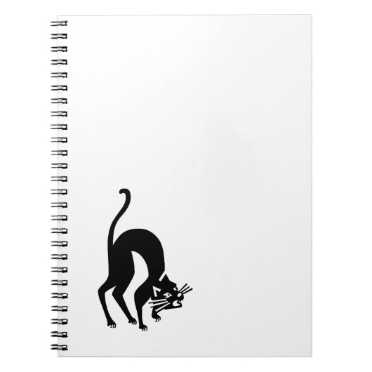 Carnet Chat menaçant (Devant)
