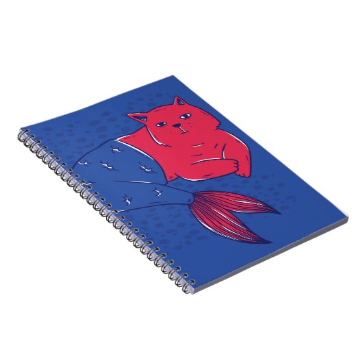 Carnet Chat Mermaid (Côté Droit)