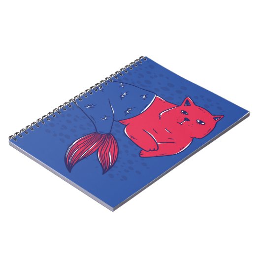Carnet Chat Mermaid (Côté gauche)