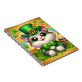 Carnet Chat mignon/chaton Saint Patrick's Day (Côté Droit)