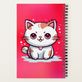 Carnet Chat Mignon de Style Kawaii Clipart (Verso)