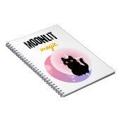 Carnet chat mignon et lune (Côté Droit)