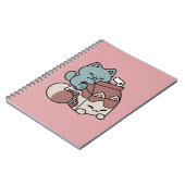Carnet Chat Mignon Lait Chocolat – Boisson Confortable & (Côté gauche)