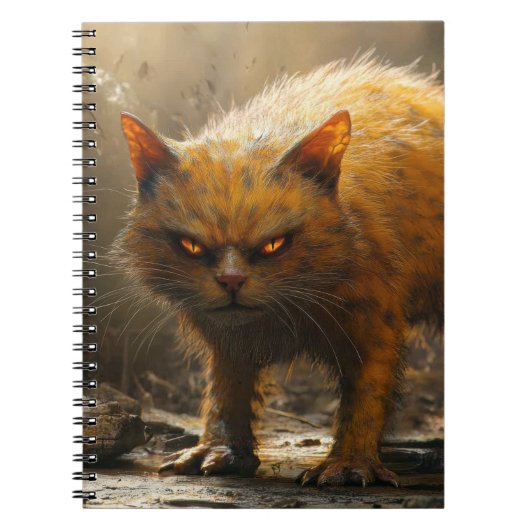 Carnet Chat monstre (Devant)