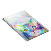 Carnet chat multicolore cat 663 (Côté Droit)