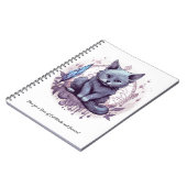 Carnet Chat mystique (Côté gauche)