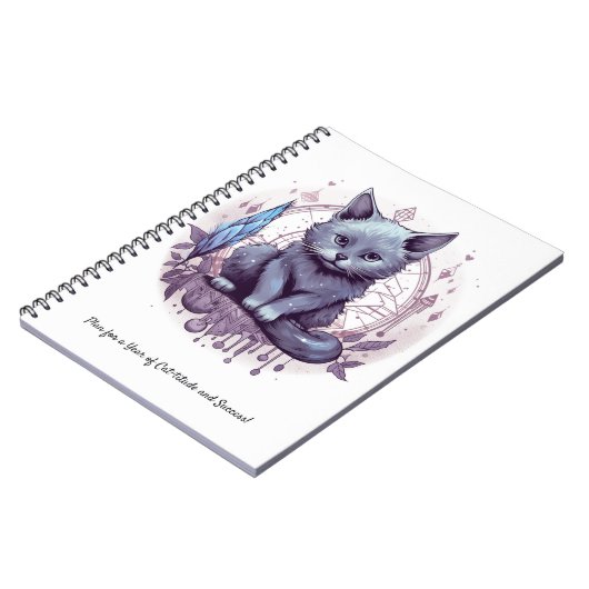 Carnet Chat mystique (Côté gauche)