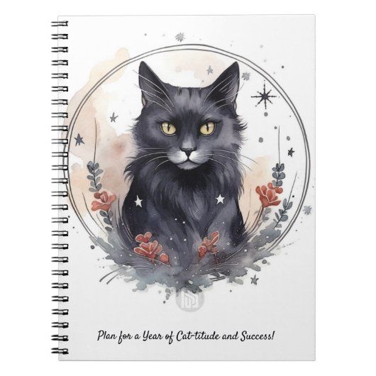 Carnet Chat mystique (Devant)