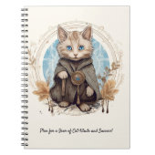 Carnet Chat mystique (Devant)