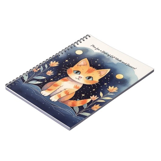 Carnet Chat mystique (Côté gauche)