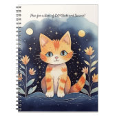 Carnet Chat mystique (Devant)