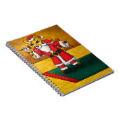 Carnet Chat Noël Père Noël Darts (Côté Droit)