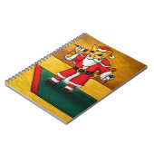 Carnet Chat Noël Père Noël Darts (Côté gauche)