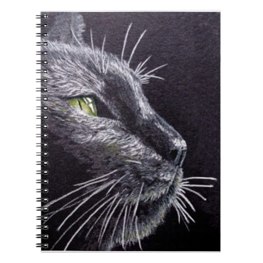 Carnet Chat noir (Devant)