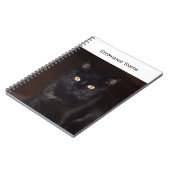 Carnet Chat noir (Côté gauche)
