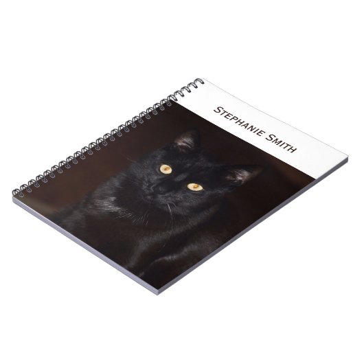 Carnet Chat noir (Côté gauche)