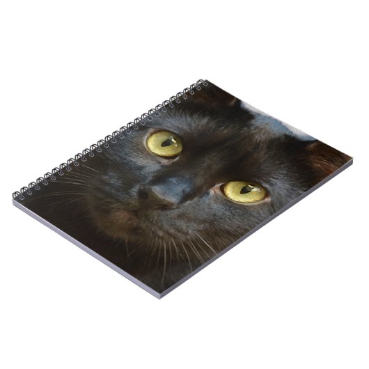 Carnet chat noir (Côté gauche)