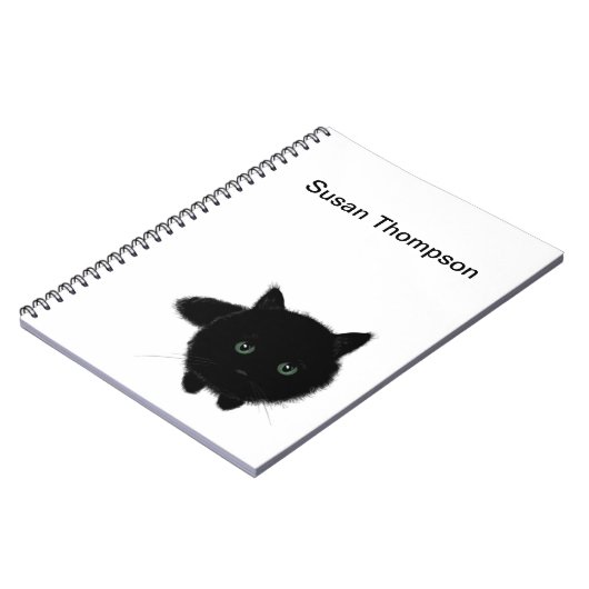 Carnet Chat noir (Côté gauche)