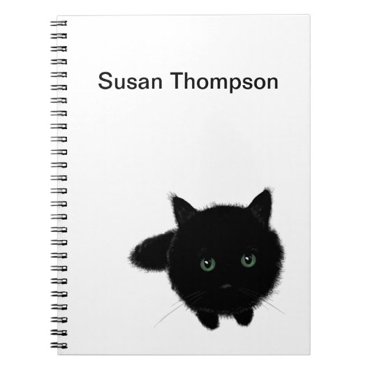 Carnet Chat noir (Devant)