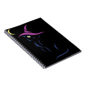 Carnet Chat noir d'Halloween (Côté Droit)