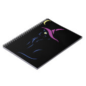 Carnet Chat noir d'Halloween (Côté gauche)