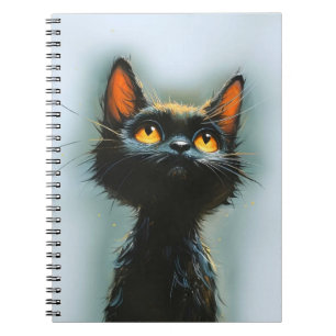 Carnet Chat noir enchanté